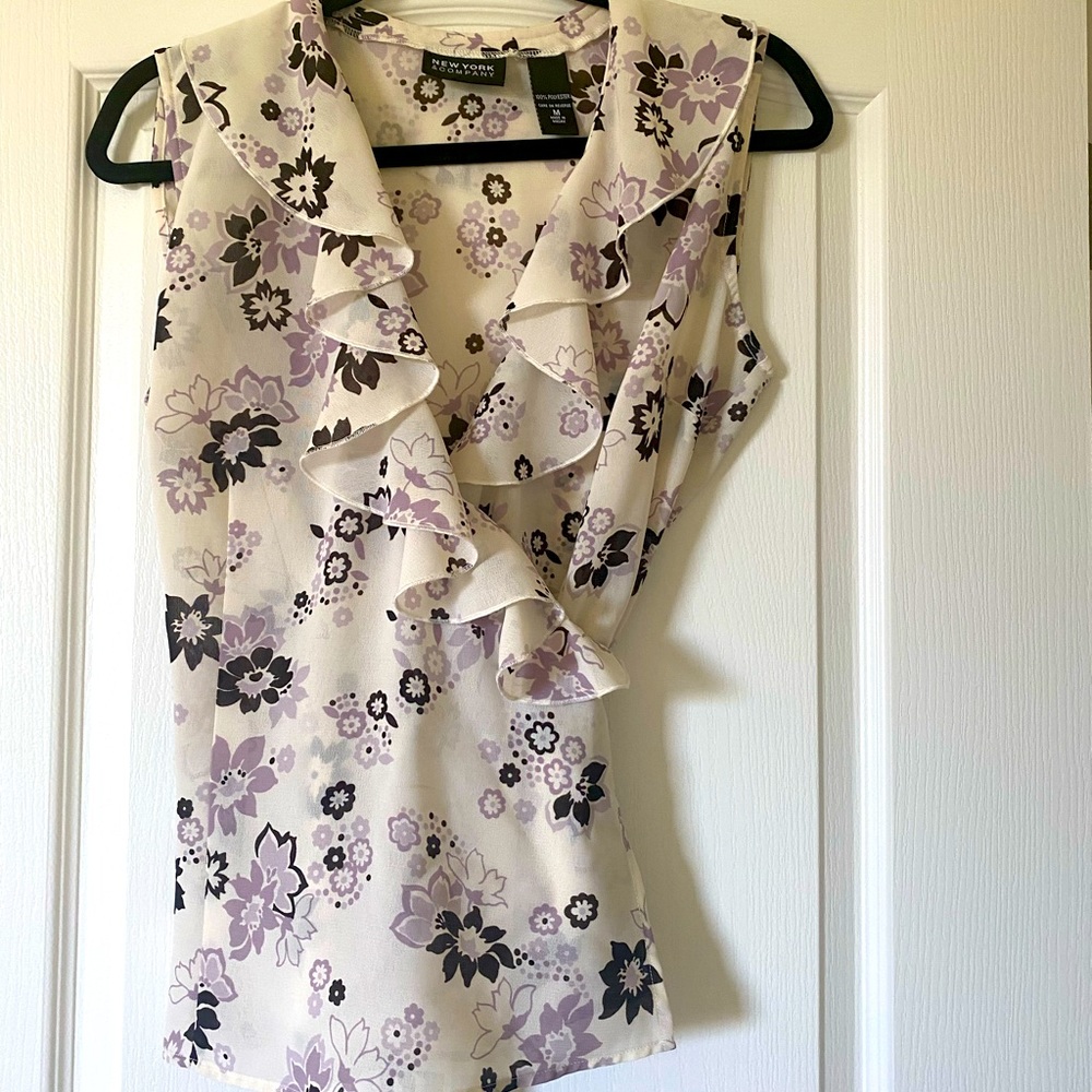 3 for $15 
New York and company wrap top